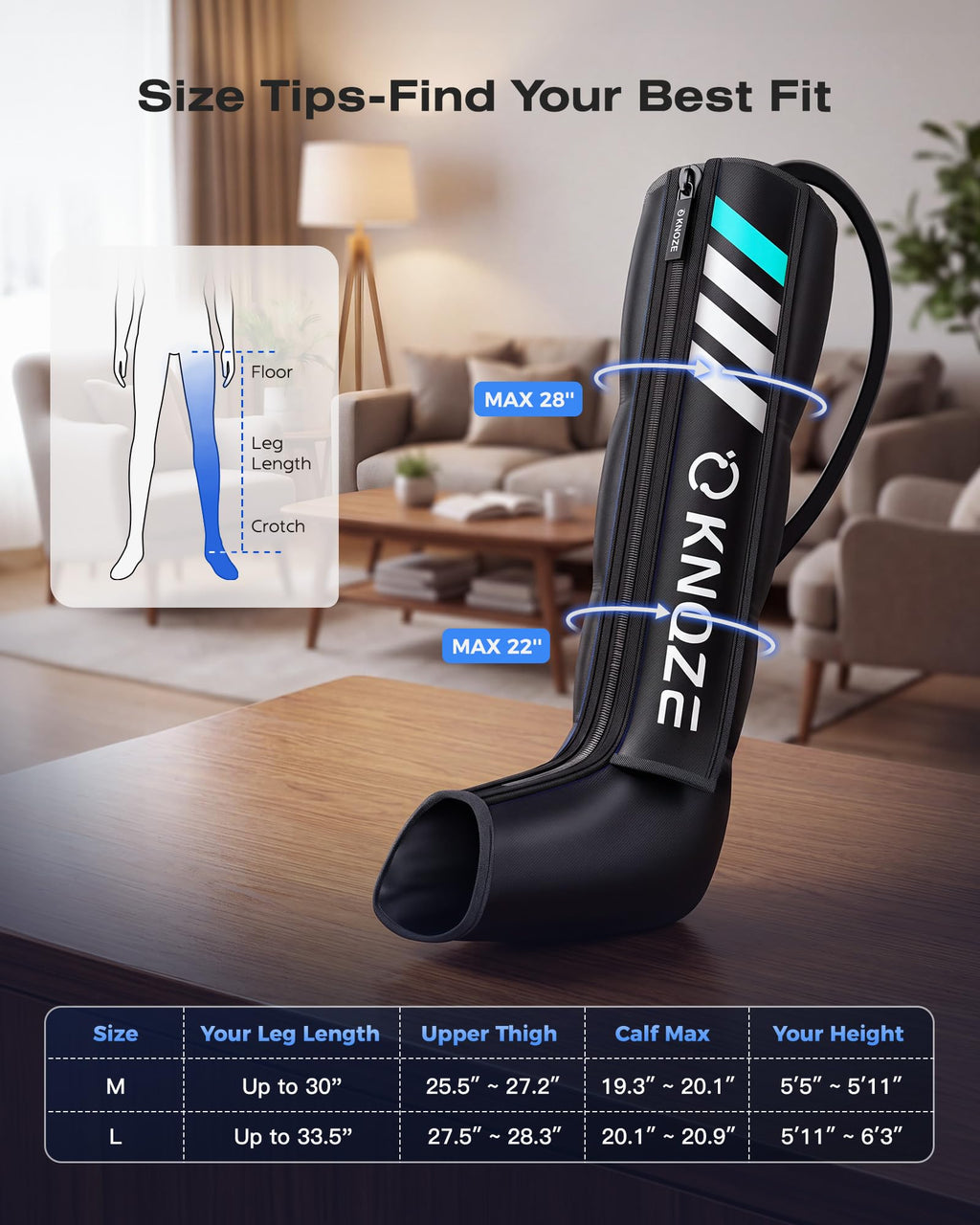Full Leg Compression Massager B776307