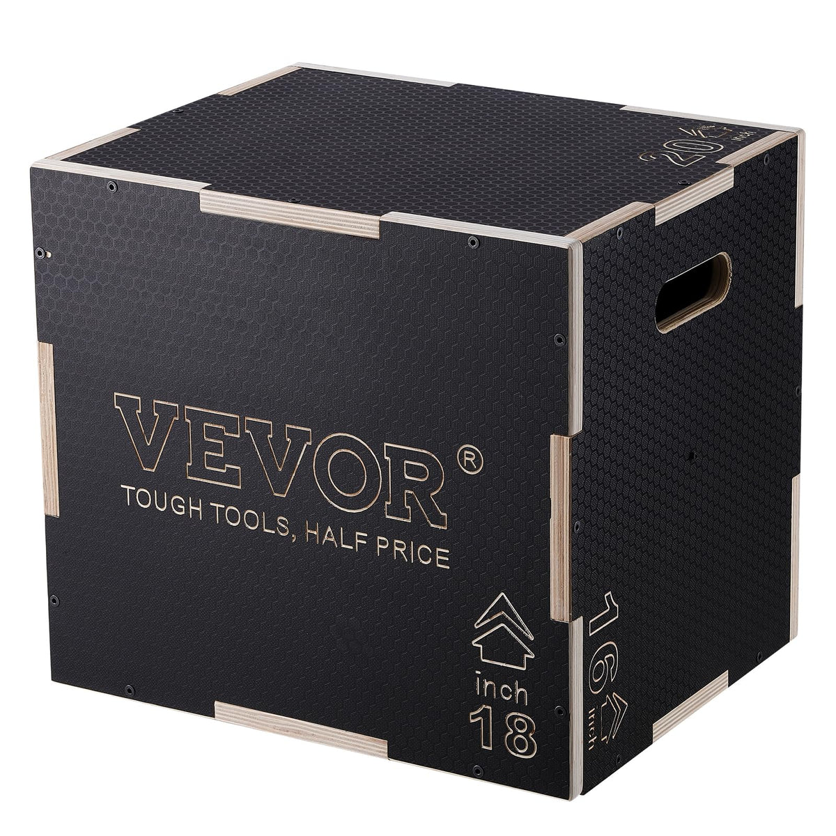 3 in 1 Wood Plyometric Jump Box T641
