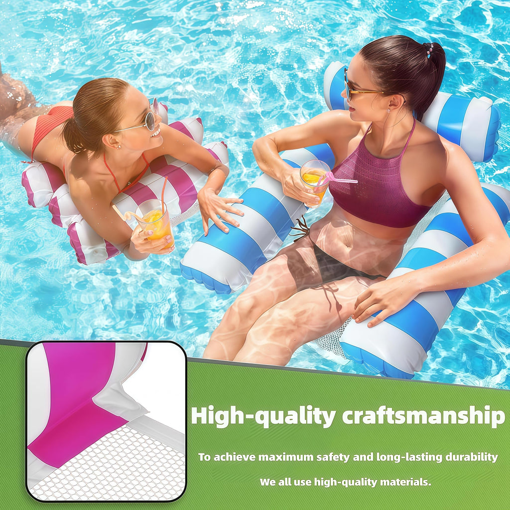 3 Pack Inflatable Pool Float Chair Q607