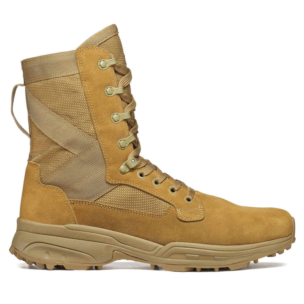 Coyote Suede Combat Boots L567520